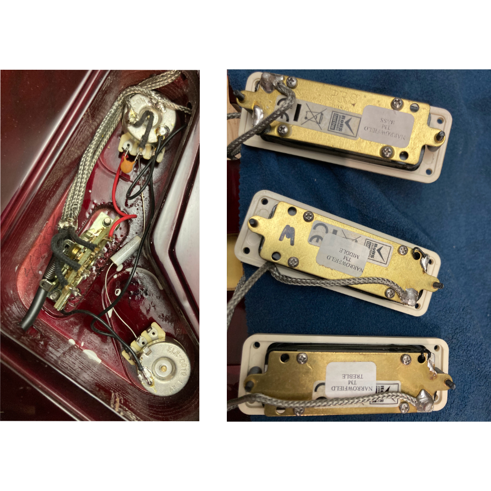 【中古】 エレキギター PRS Swamp Ash Special NF Narrowfield Pickups Angry Larry 2011年製 3.94kg Paul Reed Smith ポールリードスミス Regular Neck スワンプアッシュスペシャル ナローフィールドピックアップ 詳細画像