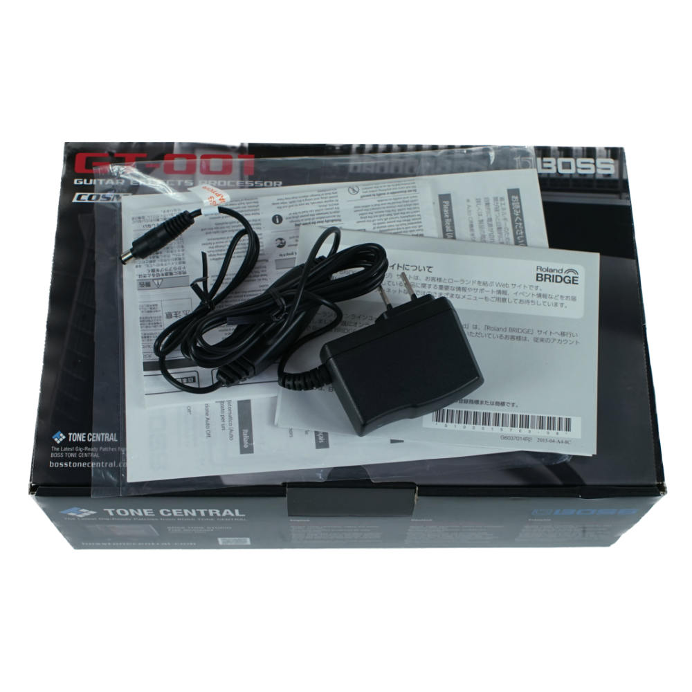 【中古】 ギター用マルチエフェクター BOSS GT-001 ボス マルチエフェクター 付属品画像