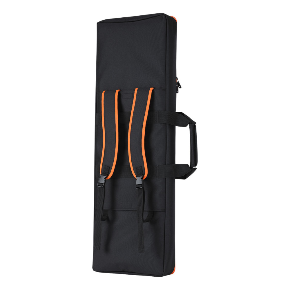 キーボードケース ROLAND CB-V61 GO:KEYS3 GO:KEYS5 JUNO-D6などに対応する61鍵盤用キーボードケース 背面画像