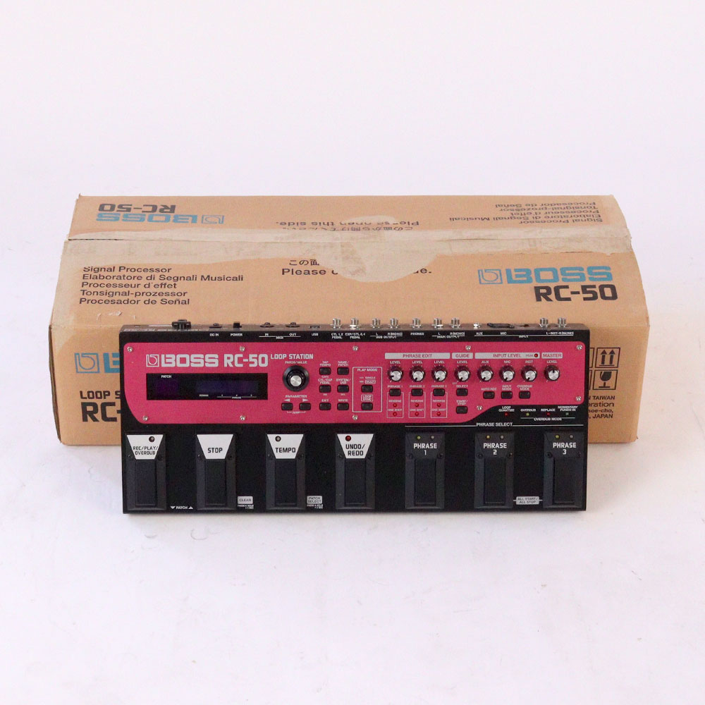 中古】ルーパー エフェクター BOSS RC-50 Loop Station ループ
