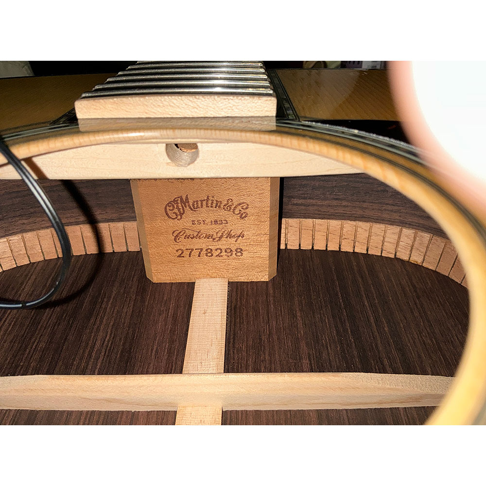 【中古】 アコースティックギター MARTIN CTM D-45 Mod. 2023年製 L.R.BAGGS Hifi Duetピックアップ搭載 Adirondack Spruce アディロンダックスプルース 刻印