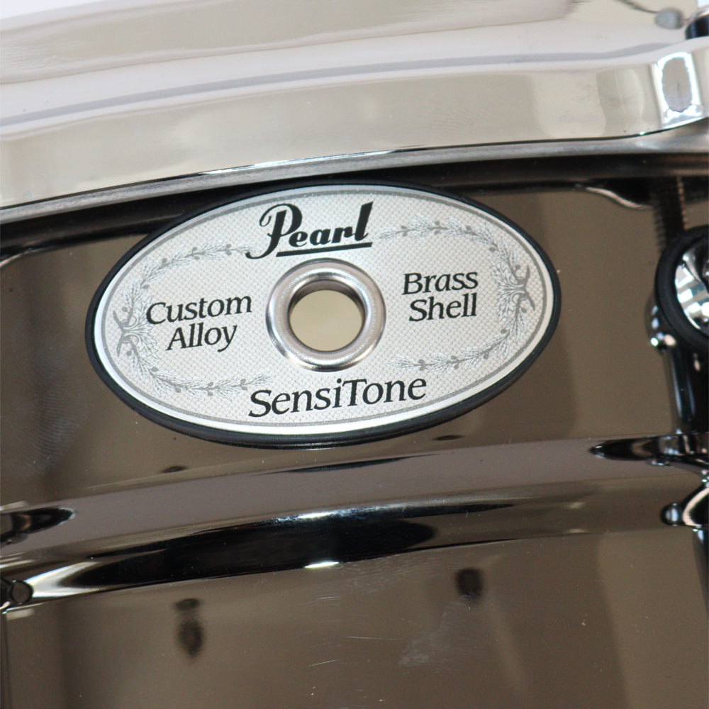 中古】 スネアドラム パール Pearl SensiTone BRASS Custom