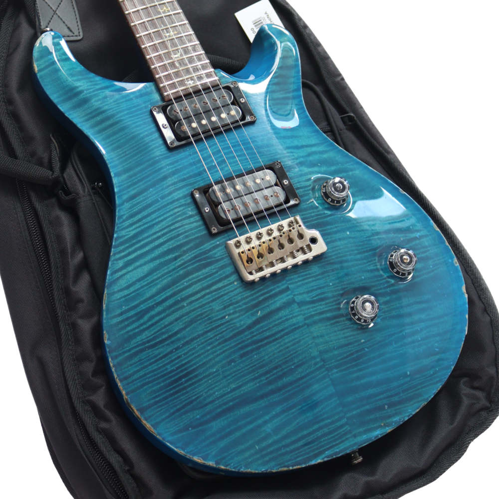 【中古】 エレキギター PRS 20th Anniversary Custom 24 10Top Royal Blue 2005年製 Paul Reed Smith 3.72kg ボディ画像