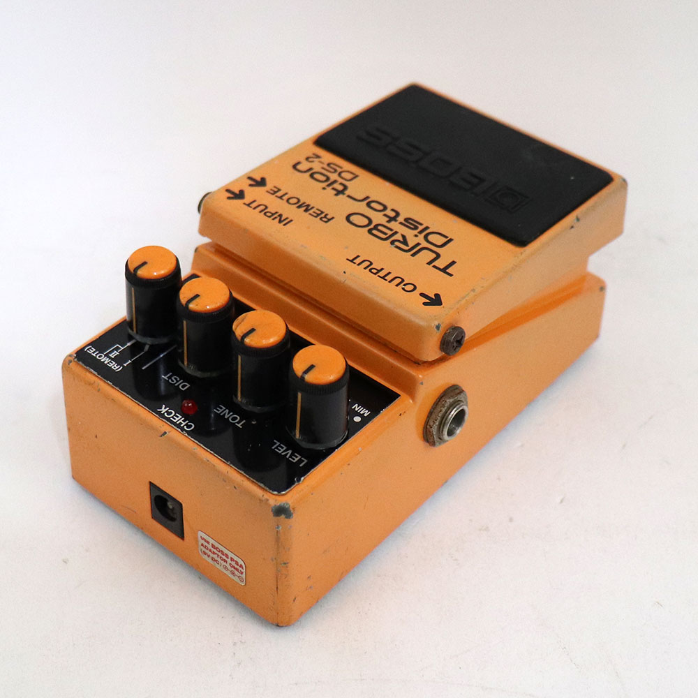【中古】 ターボディストーション エフェクター BOSS DS-2 Turbo Distortion Made in Japan 日本製 ギターエフェクター 全体