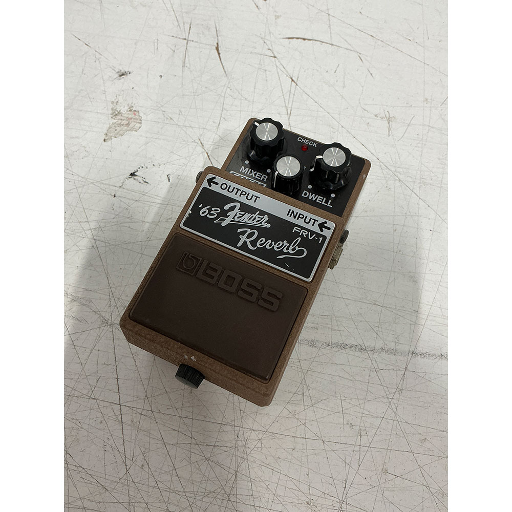 【中古】リバーブ エフェクター BOSS FRV-1 63 Fender Reverb ボス リヴァーブ エフェクター 全体