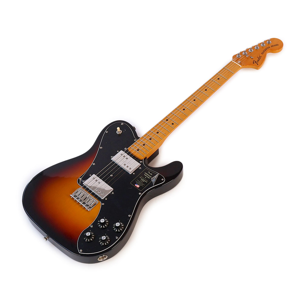 【訳あり】 Fender フェンダー American Vintage II 1975 Telecaster Deluxe MN WT3TB エレキギター