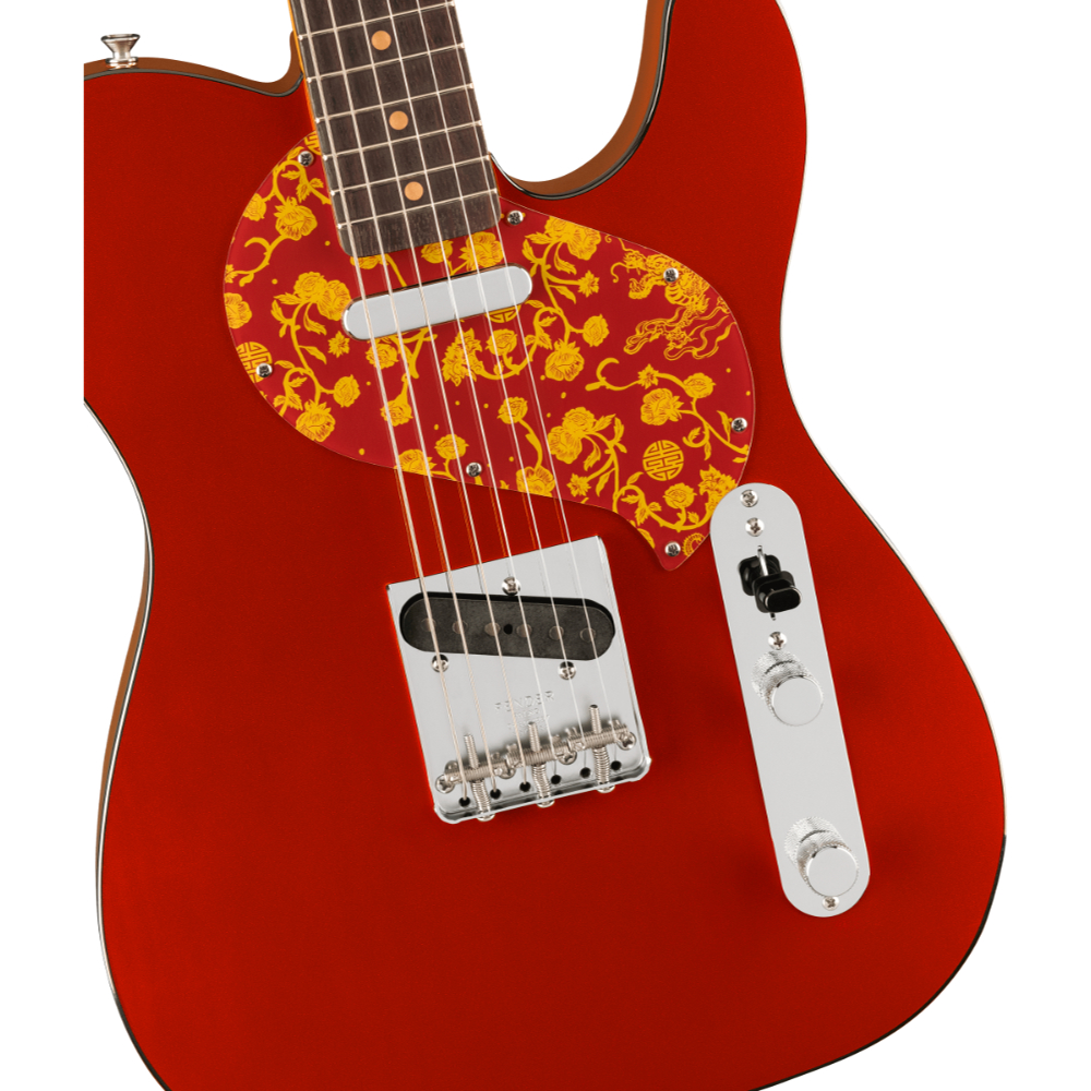 【訳あり】 Fender フェンダー Limited Edition Raphael Saadiq Telecaster Dark Metallic Red エレキギター テレキャスター アウトレット ボディ画像 