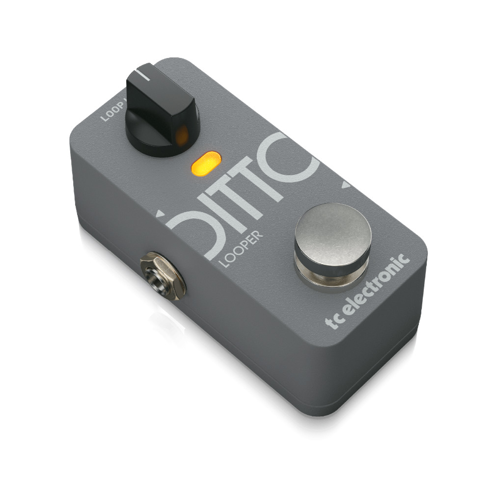エフェクター ルーパー tc electronic Ditto 2 Looper ディットー TCエレクトロニック 左斜めアングル画像