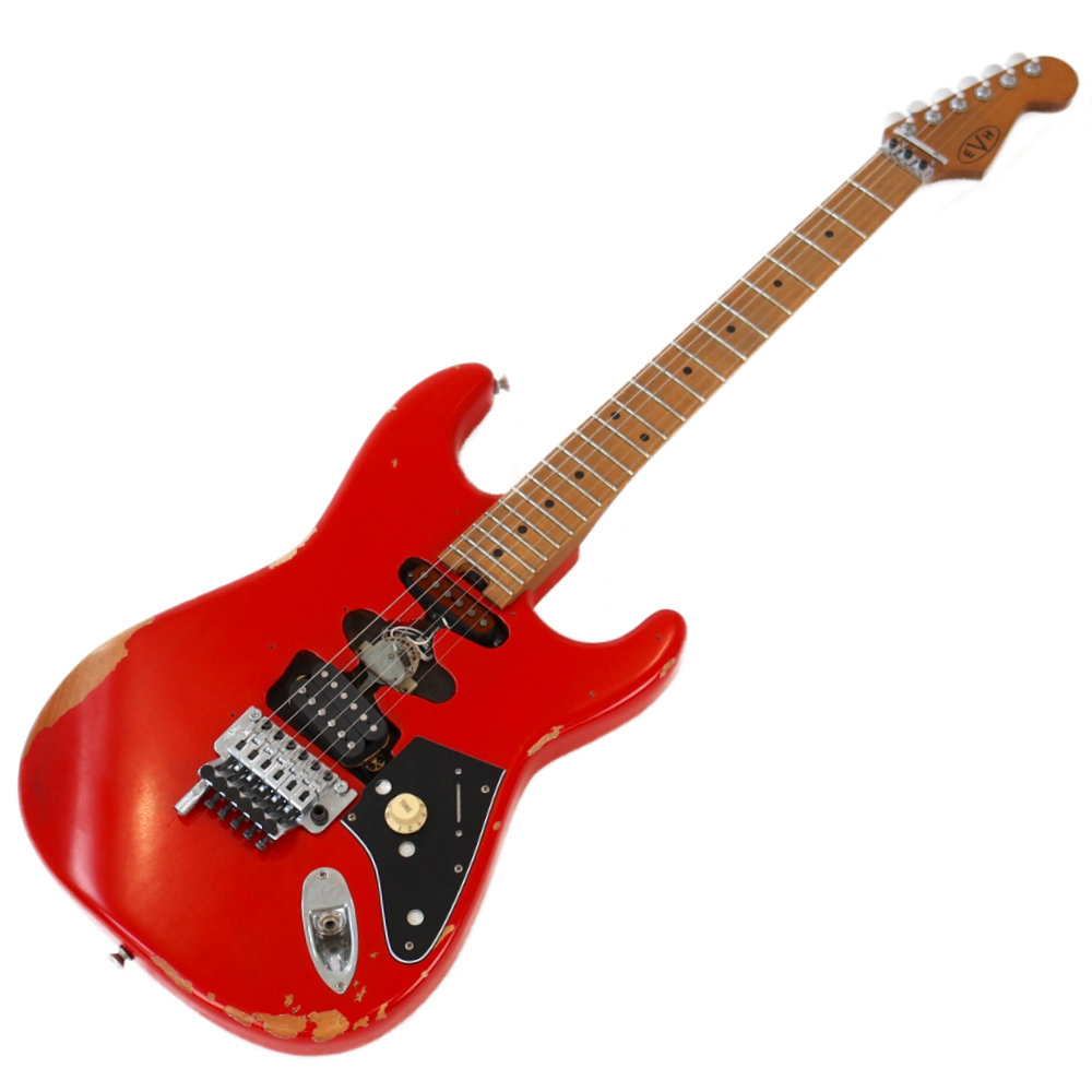 【訳あり】 EVH Frankenstein Relic Series Maple Fingerboard Red エレキギター アウトレット