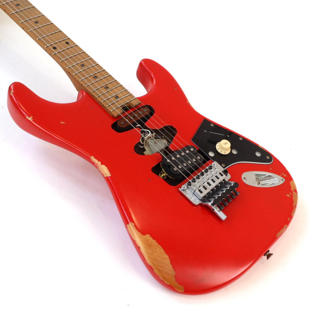 【訳あり】 EVH Frankenstein Relic Series Maple Fingerboard Red エレキギター アウトレット コンター側