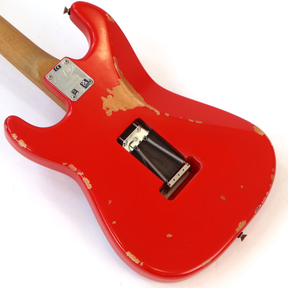 【訳あり】 EVH Frankenstein Relic Series Maple Fingerboard Red エレキギター アウトレット ボディバック