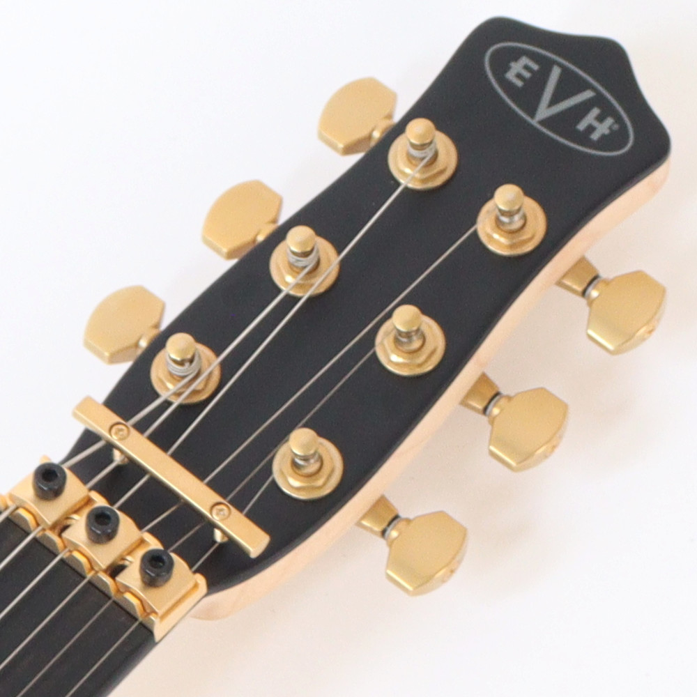 【訳あり】 EVH Limited Edition Star Ebony Fingerboard Stealth Black with Gold Hardware エレキギター アウトレット ヘッド
