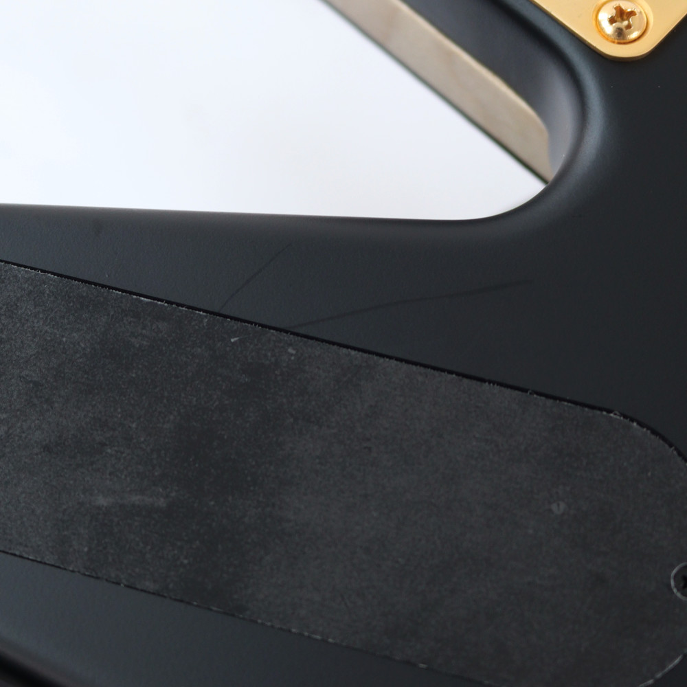 【訳あり】 EVH Limited Edition Star Ebony Fingerboard Stealth Black with Gold Hardware エレキギター アウトレット 擦れ画像