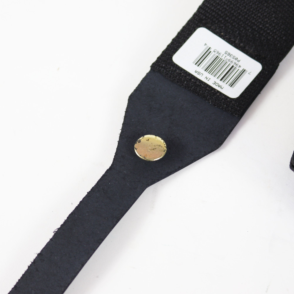 【訳あり】 アコギストラップ ERNIE BALL アーニーボール POLYPRO ACOUSTIC BLACK 5365 アウトレット アコースティックギターストラップ 金属錆