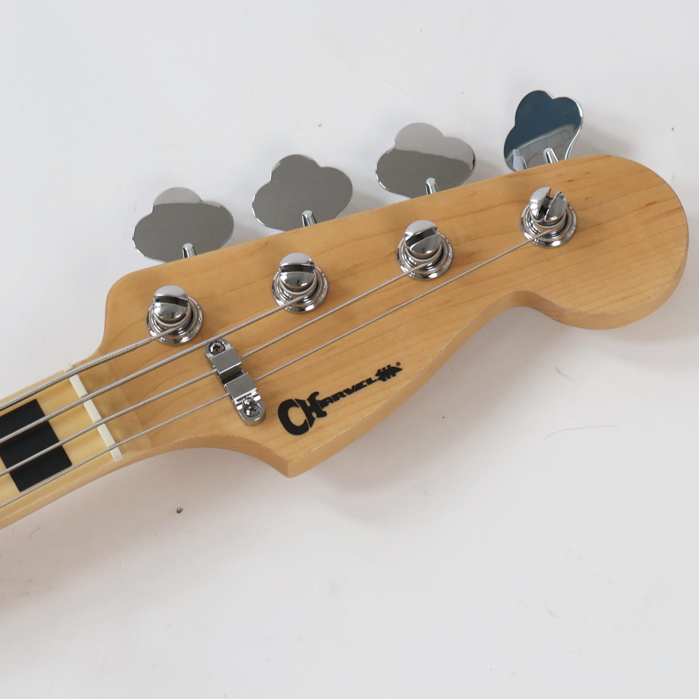 【訳あり】 Charvel シャーベル Frank Bello Signature Pro-Mod So-Cal Bass PJ IV Maple Fingerboard Gloss Black エレキベース アウトレット ヘッド