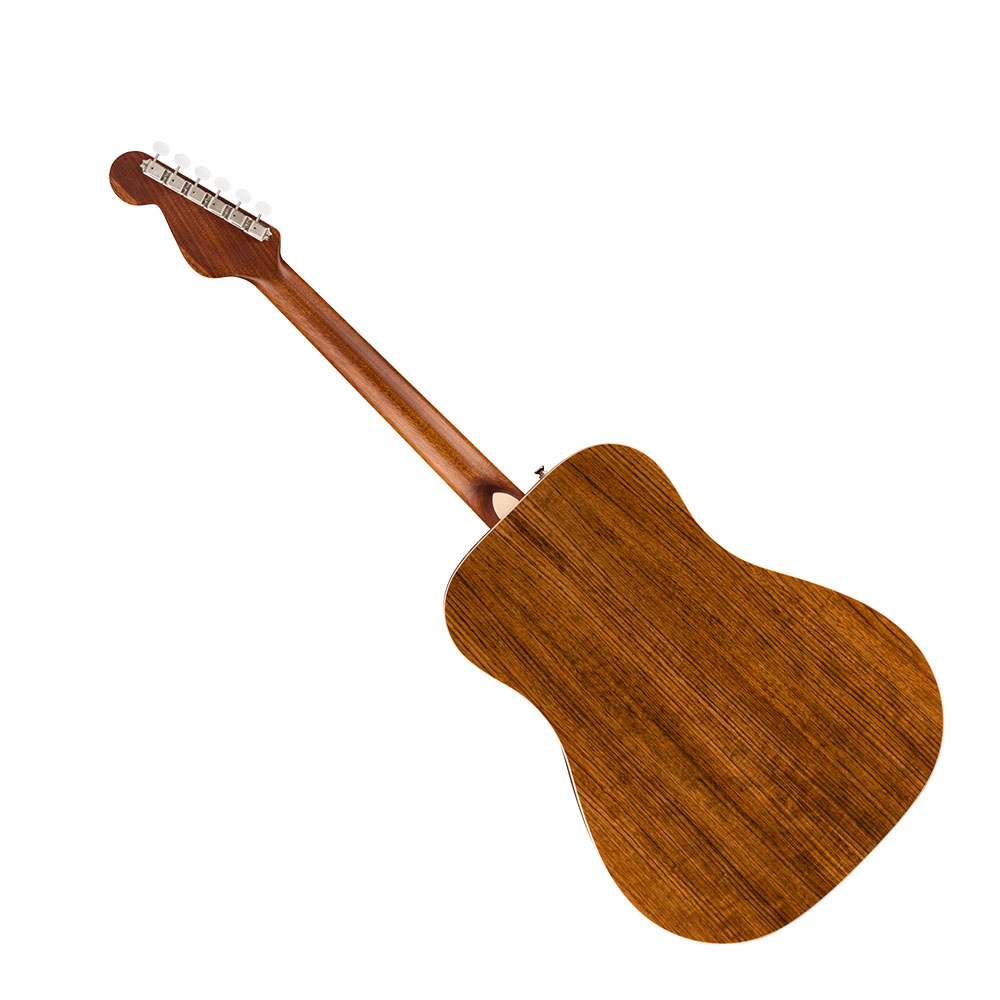 【訳あり】 Fender フェンダー KING VINTAGE AGN W/C Aged Natural エレアコ アコースティックギター アウトレット 背面