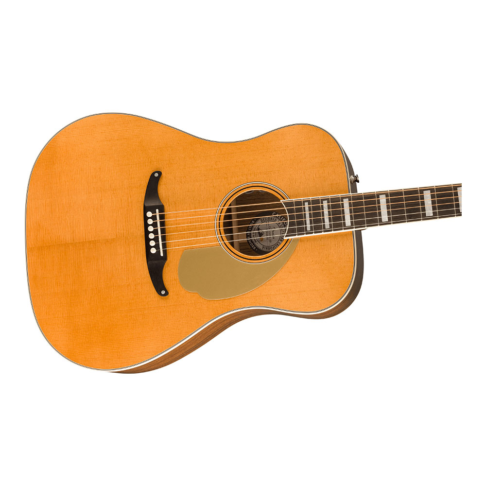 【訳あり】 Fender フェンダー KING VINTAGE AGN W/C Aged Natural エレアコ アコースティックギター アウトレット ボディ