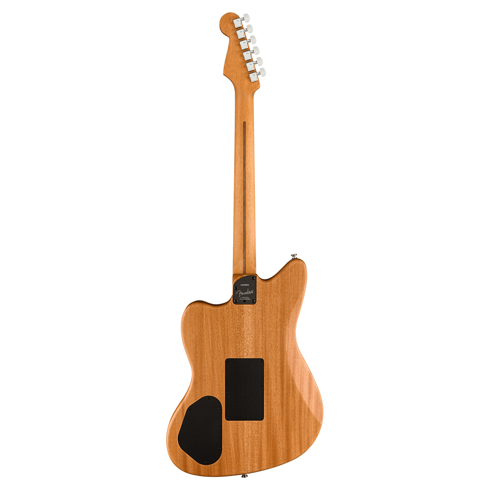 【訳あり】 Fender American Acoustasonic Jazzmaster Natural エレクトリックアコースティックギター アウトレット 裏面