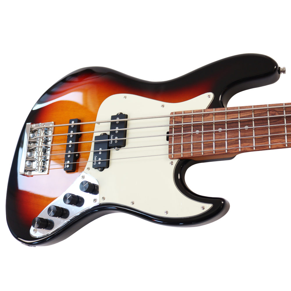 Sadowsky サドウスキー MetroExpress MX21 HP5 Morado Fingerboard Tobacco Sunburst Transparent 5弦エレキベース ボディ画像 