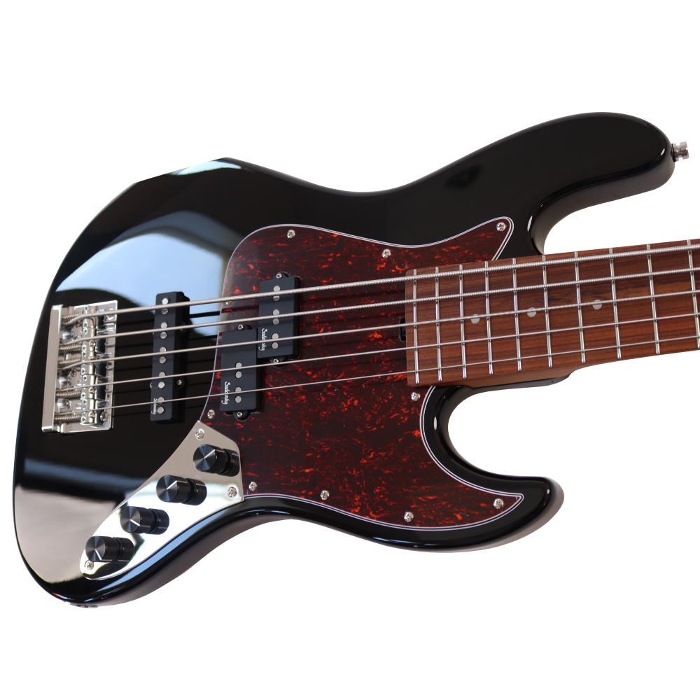 Sadowsky サドウスキー MetroExpress MX21 HP5 Morado Fingerboard Black 5弦エレキベース ボディ画像