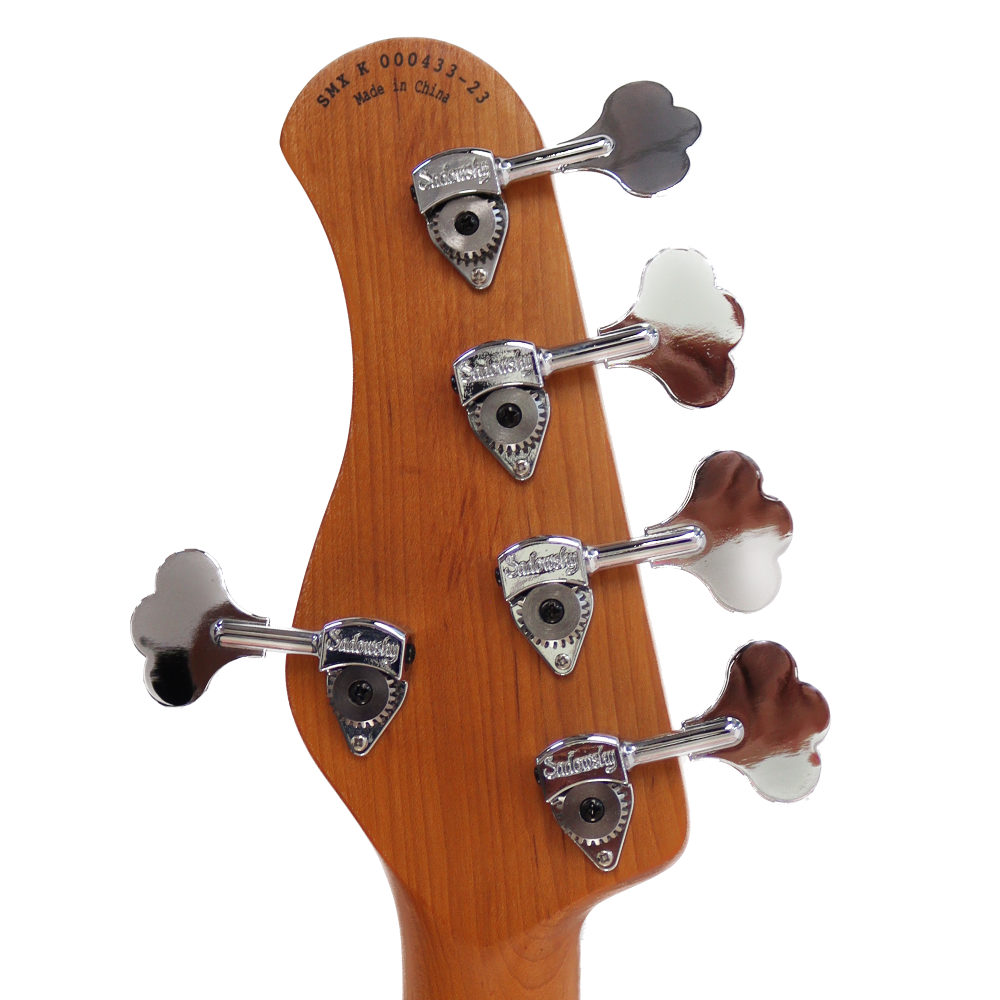 Sadowsky サドウスキー MetroExpress MX21 VJ5 Maple Fingerboard Tobacco Sunburst Transparent 5弦エレキベース ヘッド裏画像