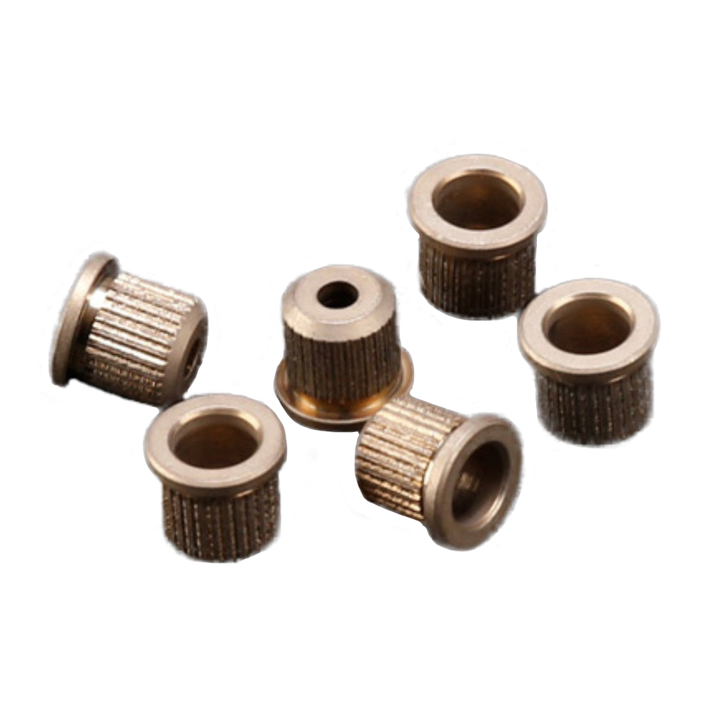 ゴトー GOTOH TLB-1RELIC ギター用 ストリングブッシュ 6個セット レリック エイジドニッケル
