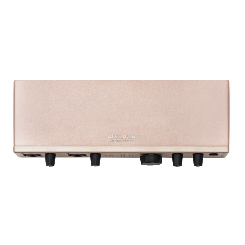 ARTURIA MINIFUSE 4 Champagne オーディオインターフェイス ミニフューズ トップ画像