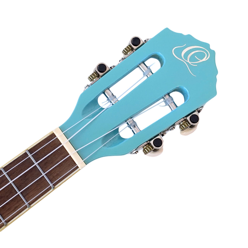 ウクレレ ORTEGA RUGA-SKY Sky Blue GAUCHO Series テナーウクレレ ヘッド