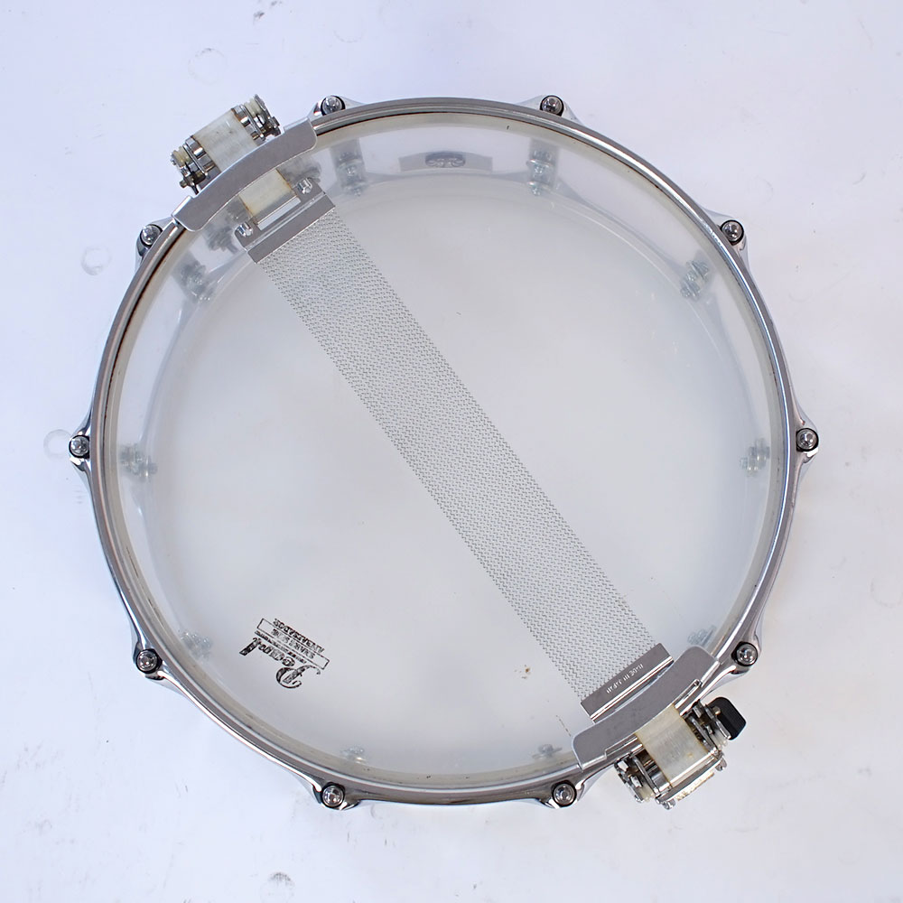【中古】 スネアドラム タマ TAMA 1990s アクリルシェル スネアドラム 14x6.5 裏面