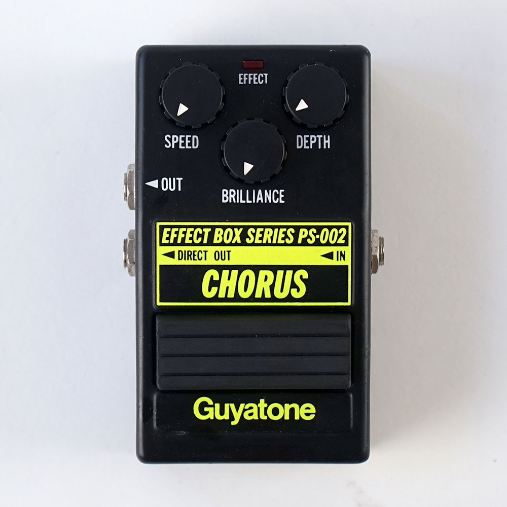 【中古】 コーラス エフェクター Guyatone グヤトーン PS-002 CHORUS ギターエフェクター 正面