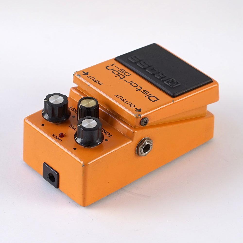 【中古】 ディストーション エフェクター BOSS DS-1 Distortion 1979年製 Made in Japan Silver Screw 銀ネジ ギターエフェクター 全体
