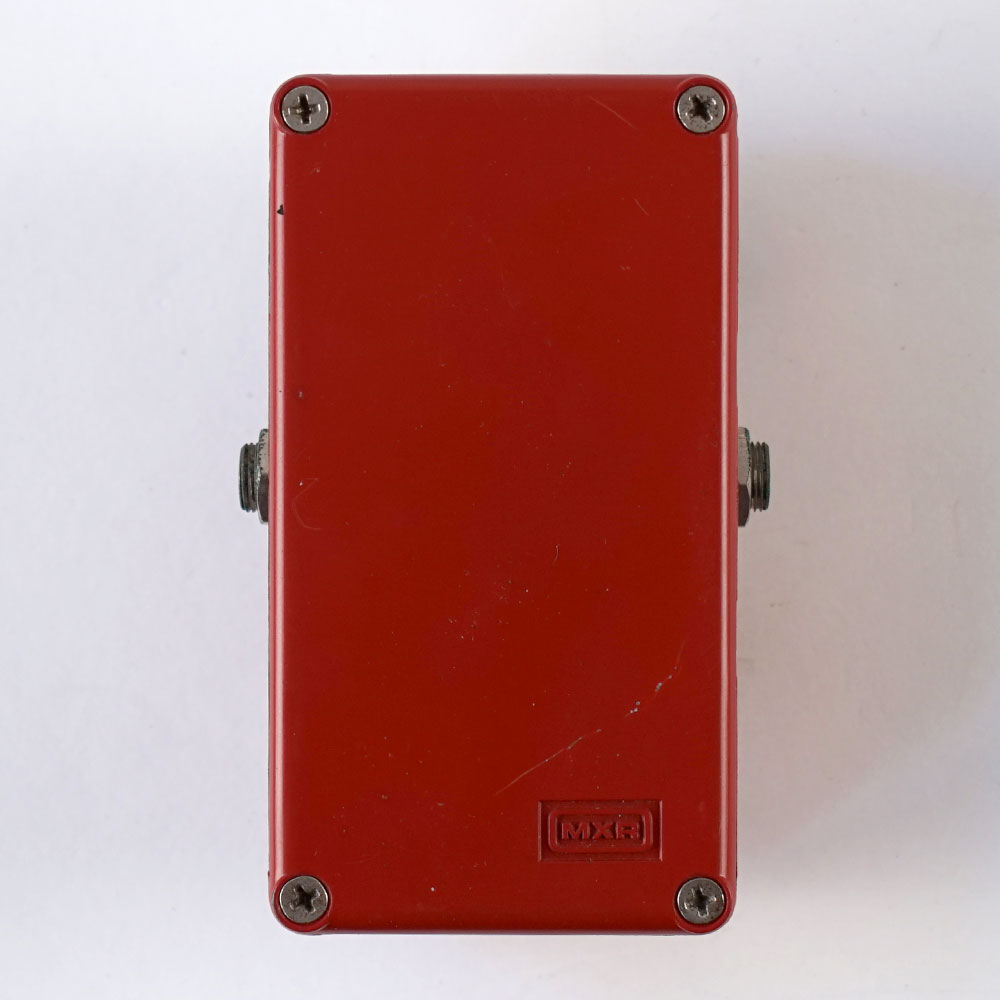 【中古】コンプレッサー エフェクター MXR DYNA COMP Block Logo 1980年製 ダイナコンプ ギターエフェクター 裏面