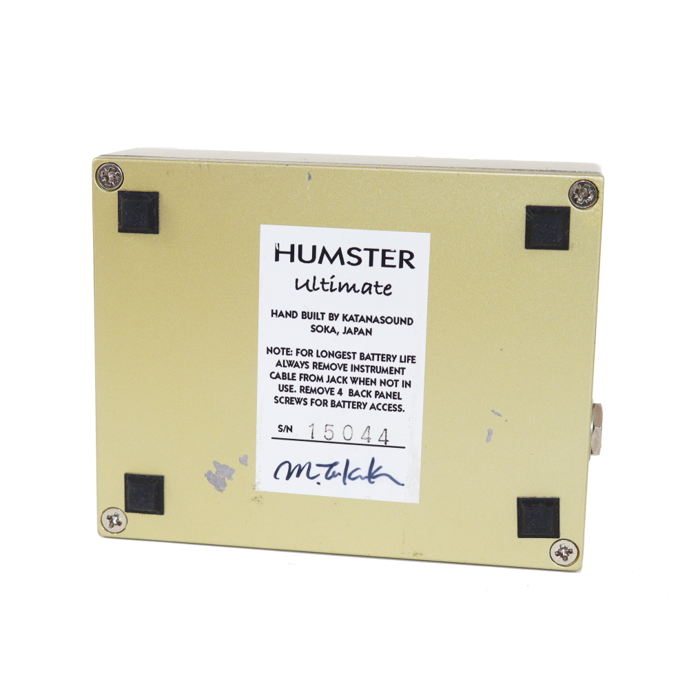 【中古】 KATANASOUND カタナサウンド HUMSTER Ultimate 響 オーバードライブ ギターエフェクター 本体画像 裏