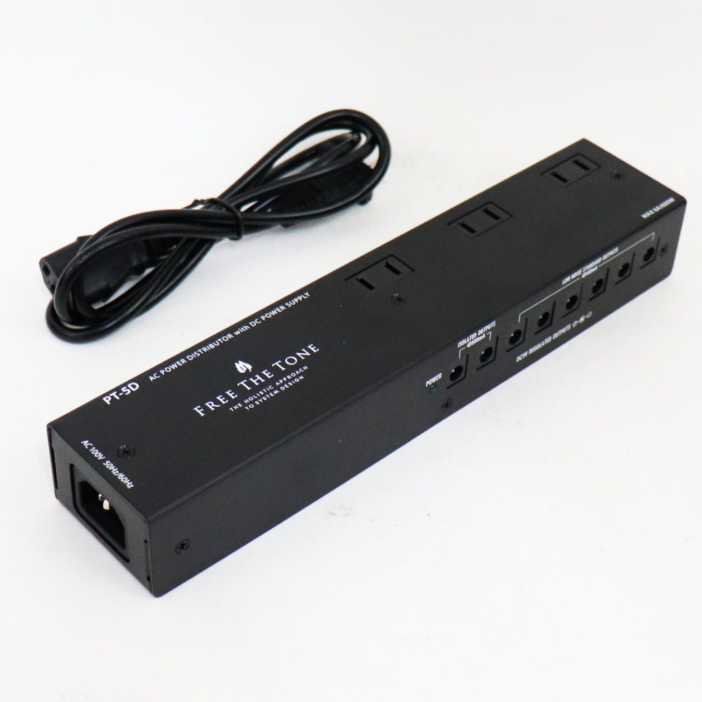 【中古】 Free The Tone PT-5D AC POWER DISTRIBUTOR with DC POWER SUPPLY パワーサプライ
