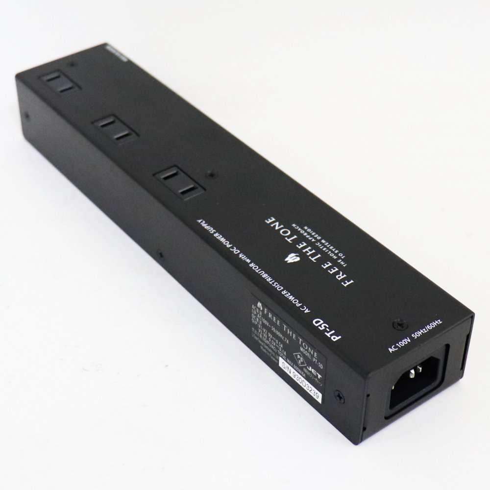 【中古】 Free The Tone PT-5D AC POWER DISTRIBUTOR with DC POWER SUPPLY パワーサプライ 側面