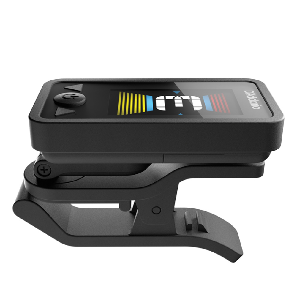 Planet Waves by D’Addario PW-CT-27 充電式 Rechargeable Eclipse Tuner Chromatic Headstock Tuner クリップチューナー 本体画像 横 