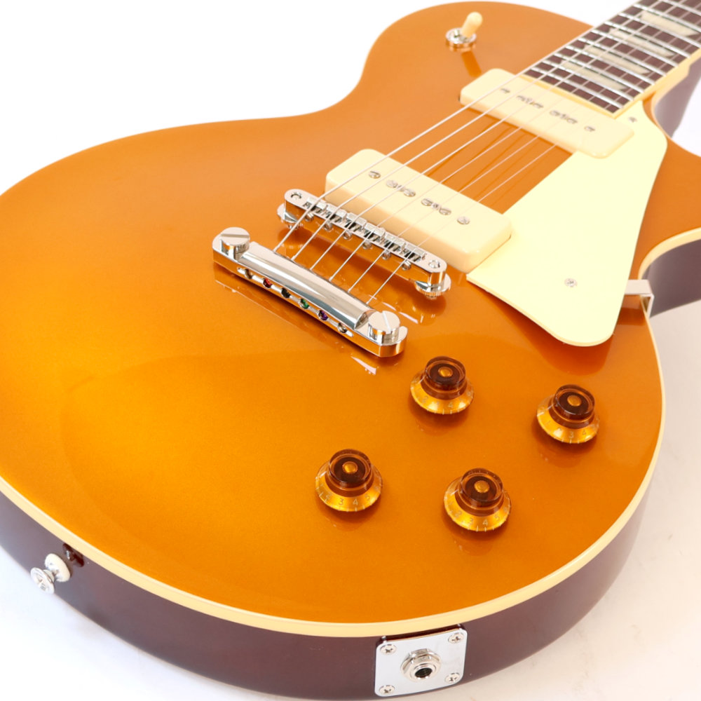 フジゲン FUJIGEN FGN NLS110RMP AG Neo Classic LPタイプ P-90タイプピックアップ ゴールドトップ NLS110RMP-AG 日本製 ブリッジ、ピックアップ、コントロール