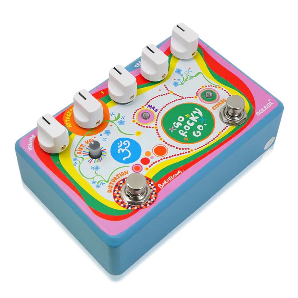 Aclam Guitars Go Rocky Go ギターエフェクター プリアンプ アングル
