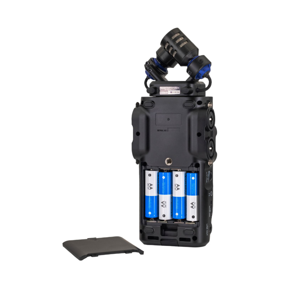 ZOOM ズーム H6studio ハンディレコーダー フラッグシップモデル 背面画像2