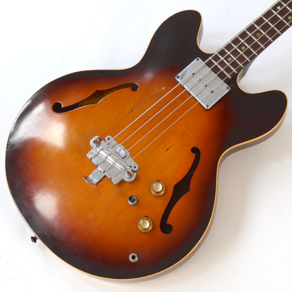 【中古】Gibson ギブソン EB-2 1966年製 セミアコベース エレキベース トップ