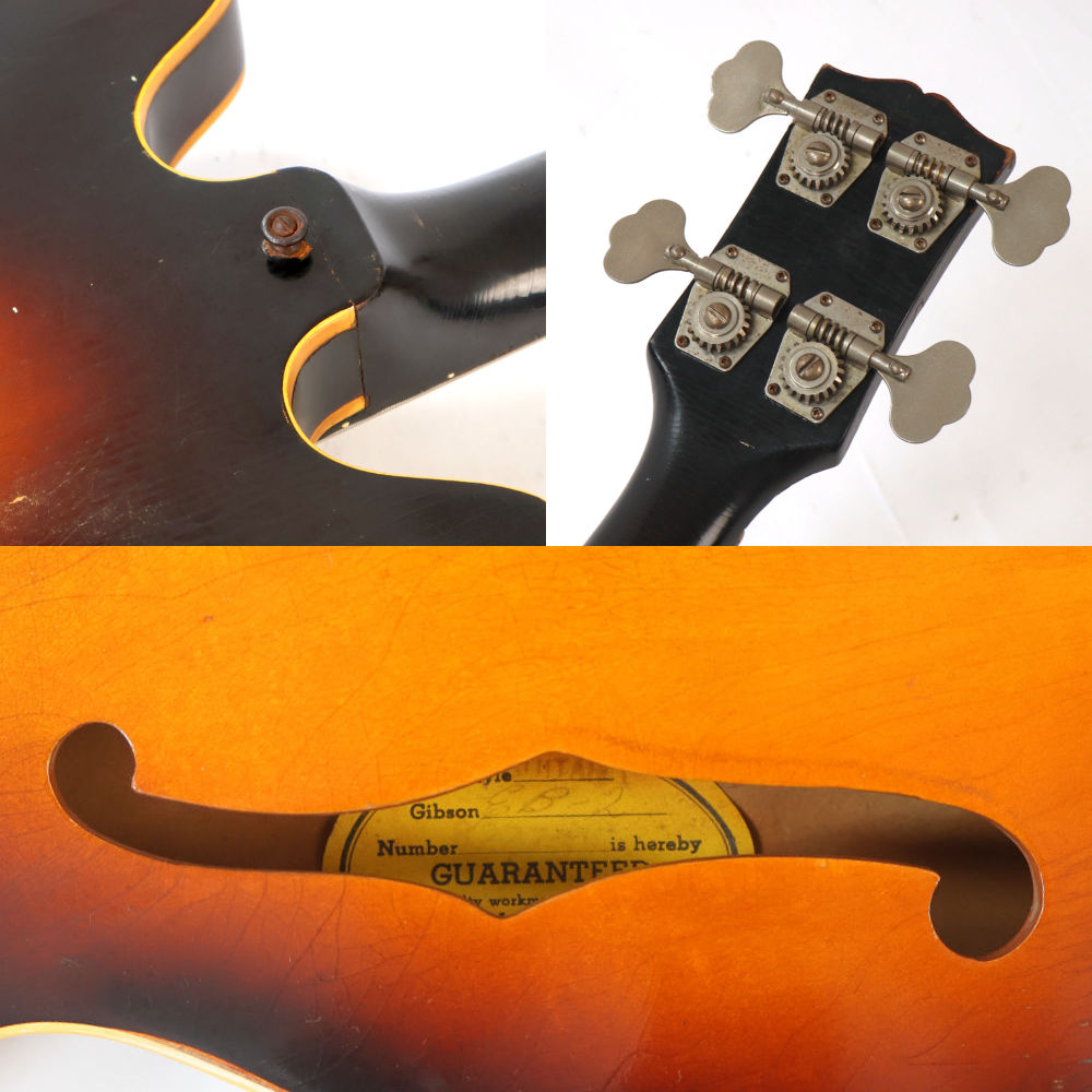 【中古】Gibson ギブソン EB-2 1966年製 セミアコベース エレキベース シリアル