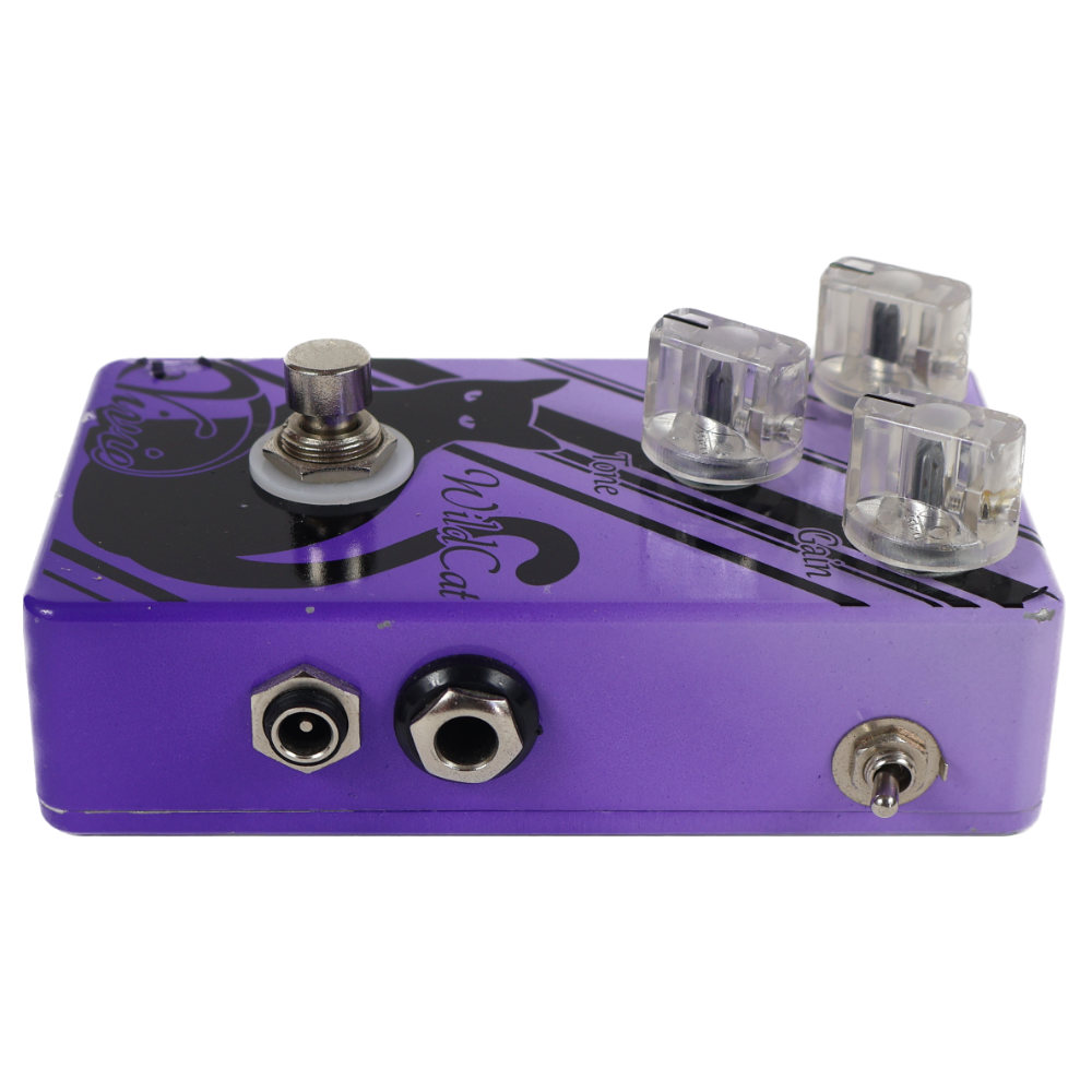 【中古】オーバードライブ エフェクター Vivie WildCat ギターエフェクター ヴィヴィー 本体画像 横