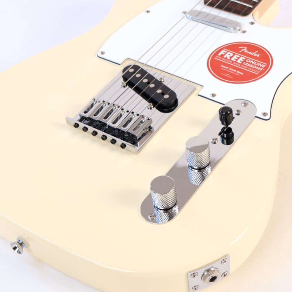 【訳あり】 Squier スクワイア スクワイヤー Affinity Series Telecaster OLW エレキギター アウトレット ブリッジ、ピックアップ、コントロール