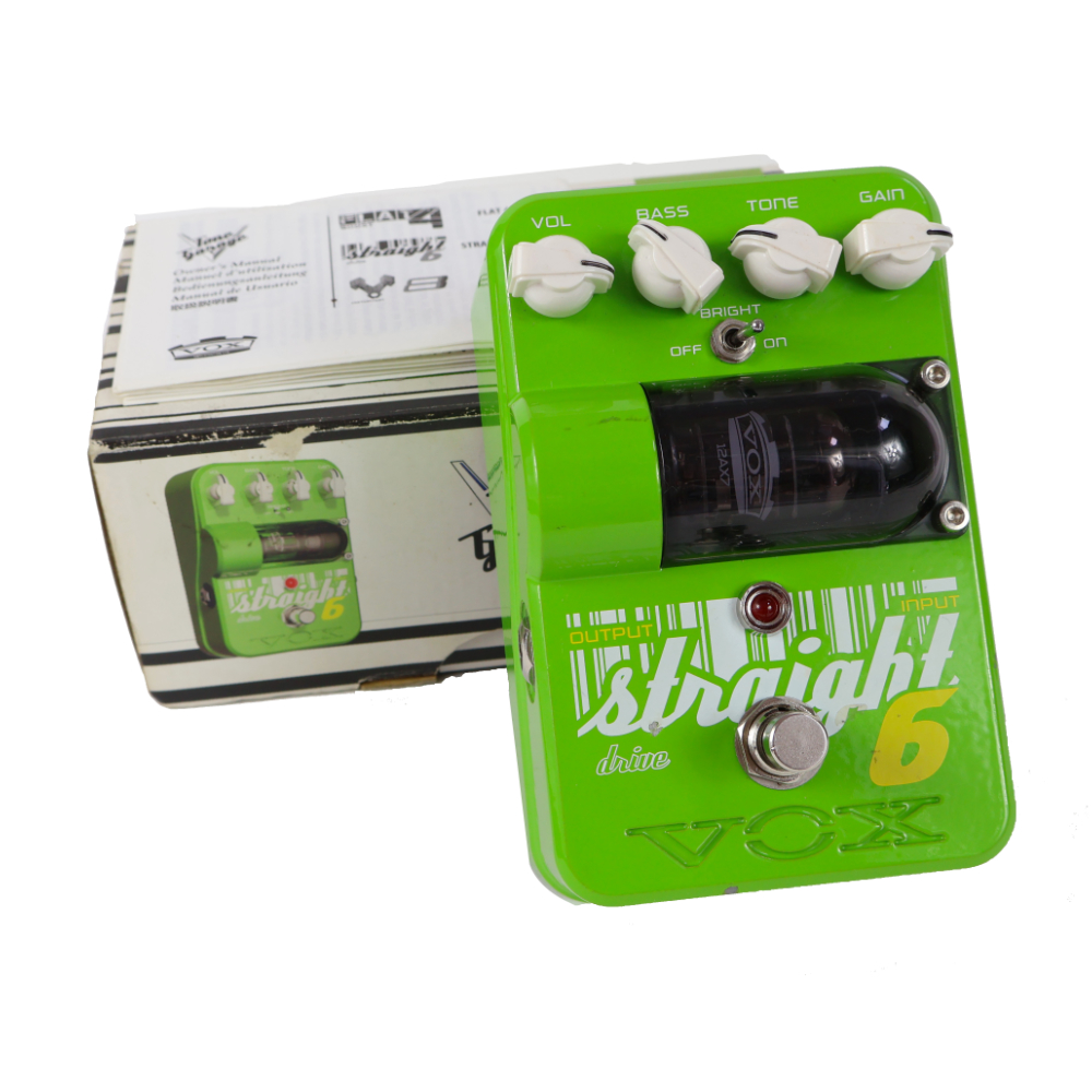 VOX STRAIGHT 6 オーバードライブ 真空管搭載