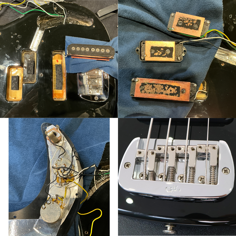 【中古】 G＆L USA SB-2 Black エレキベース 詳細画像