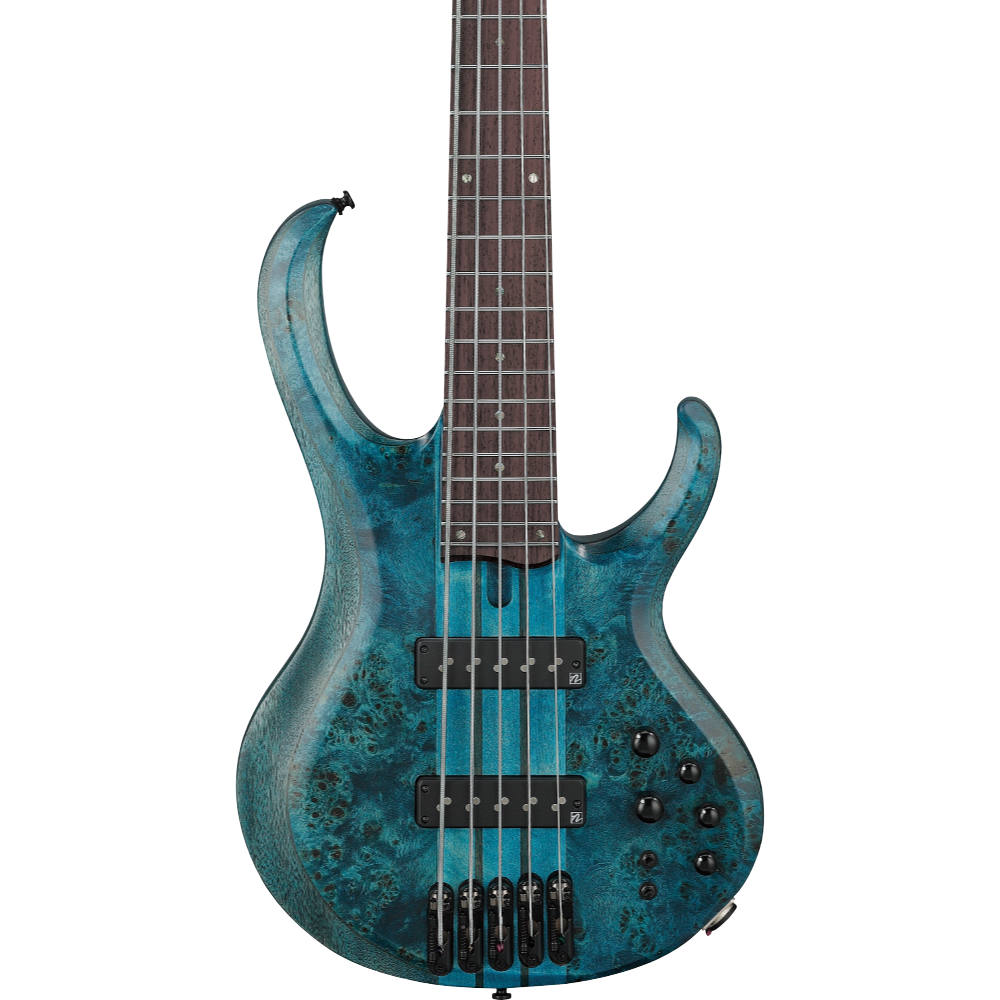 IBANEZ アイバニーズ BTB945-COL Cosmic Blue Low Gloss 5弦エレキベース ボディ画像
