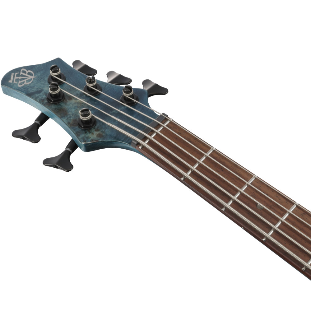 IBANEZ アイバニーズ BTB945-COL Cosmic Blue Low Gloss 5弦エレキベース ヘッド画像