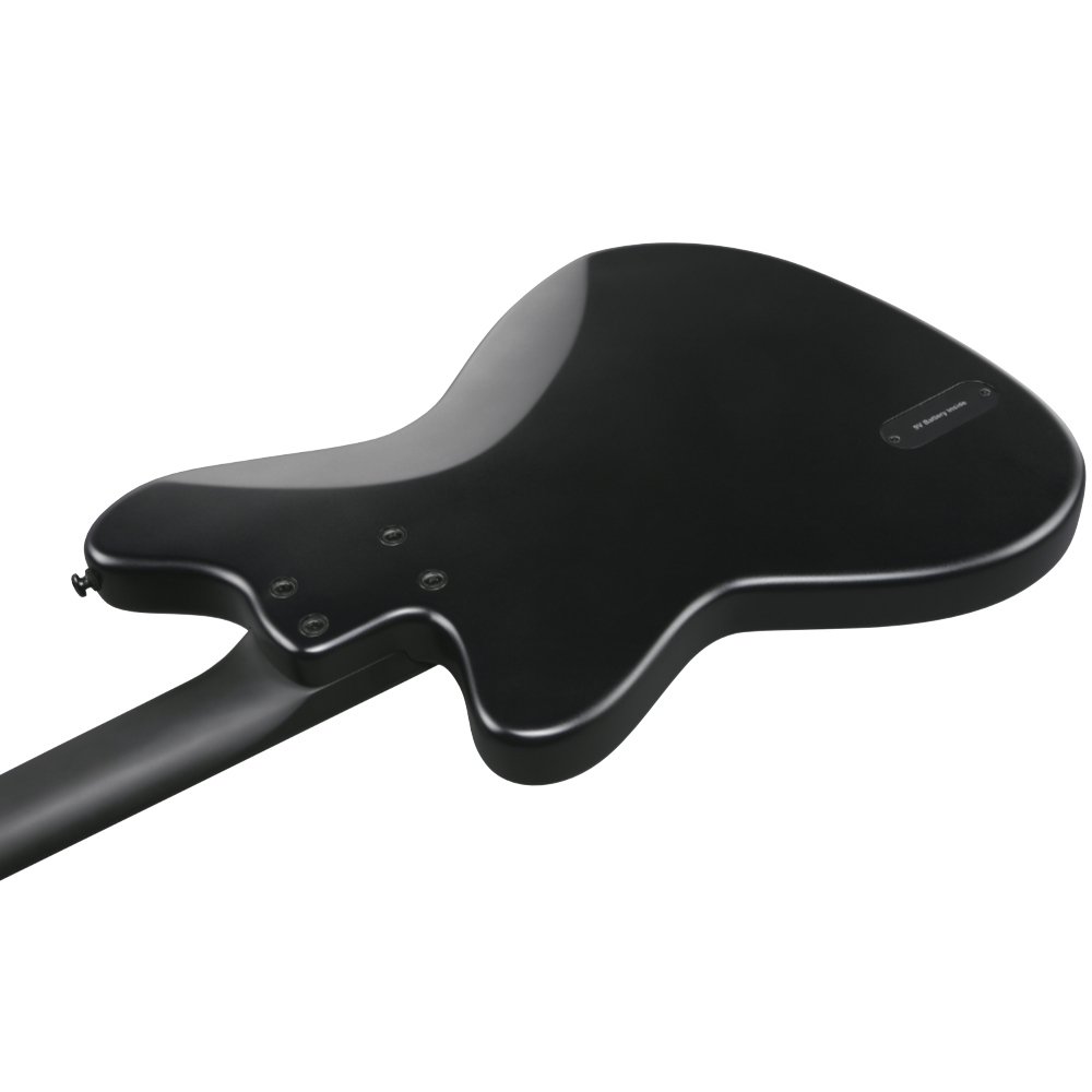 IBANEZ アイバニーズ TMB420B-BKF Talman Bass Black Flat エレキベース ボディバック斜め画像