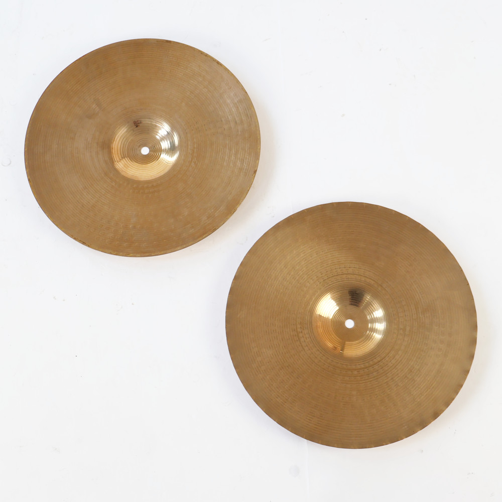 【中古】 ハイハットシンバル ジルジャン ZILDJIAN S FAMILY MASTERSOUND HIHATS 14インチ ペア 裏面