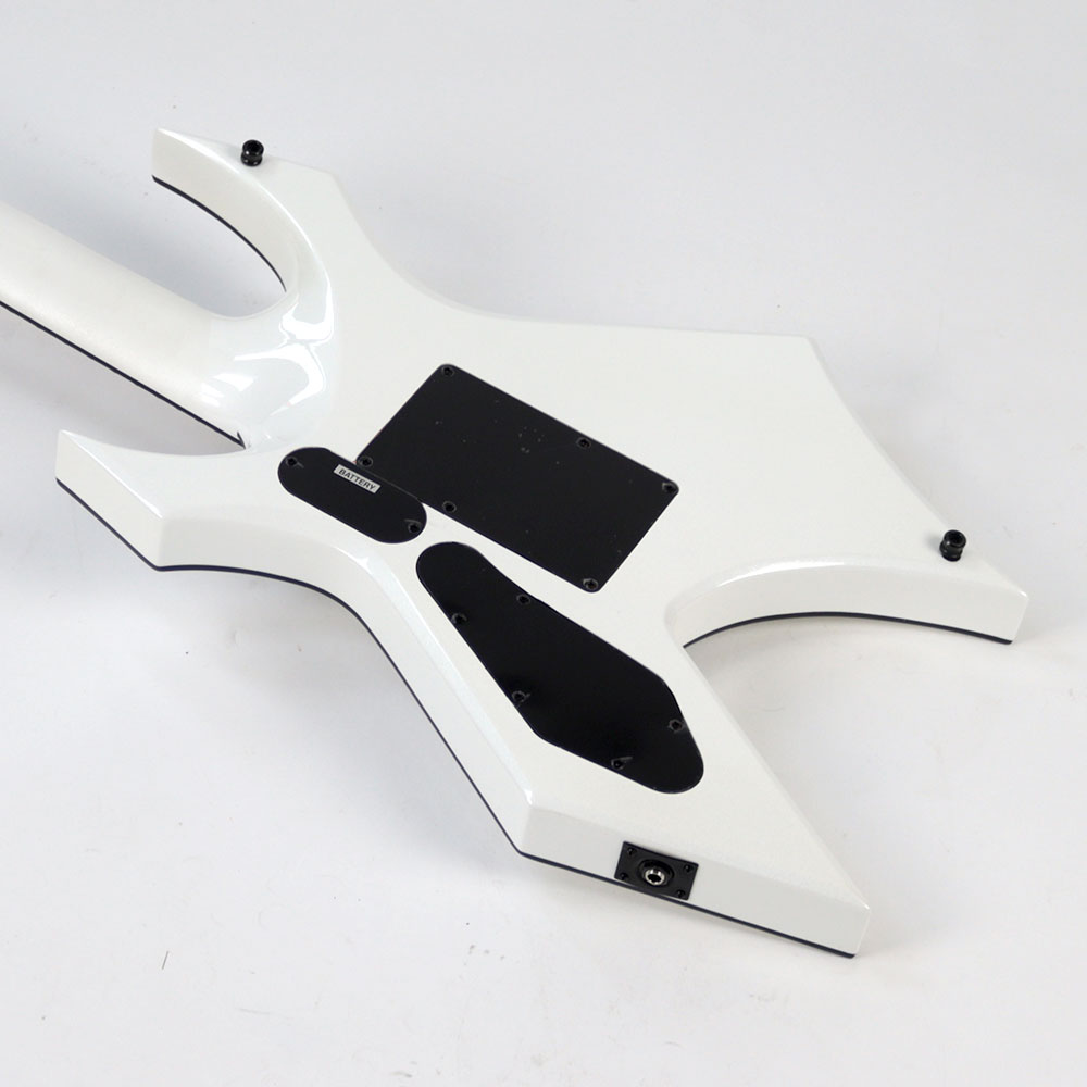 【訳あり】 B.C.Rich WARLOCK EXTREME 7 with Floyd Rose Gloss White(White Pearl) 7弦エレキギター アウトレット 詳細画像